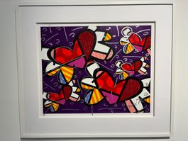 Romero Britto / Love is in the Air Too