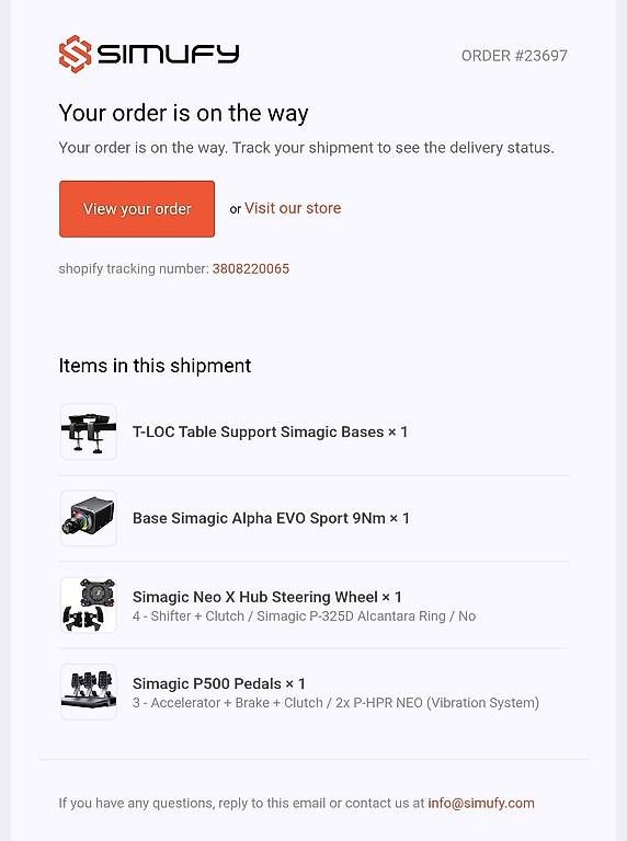 PC: High-End SimRacing Setup - Simagic – Usato da Pfyn venduto da Micaking 1