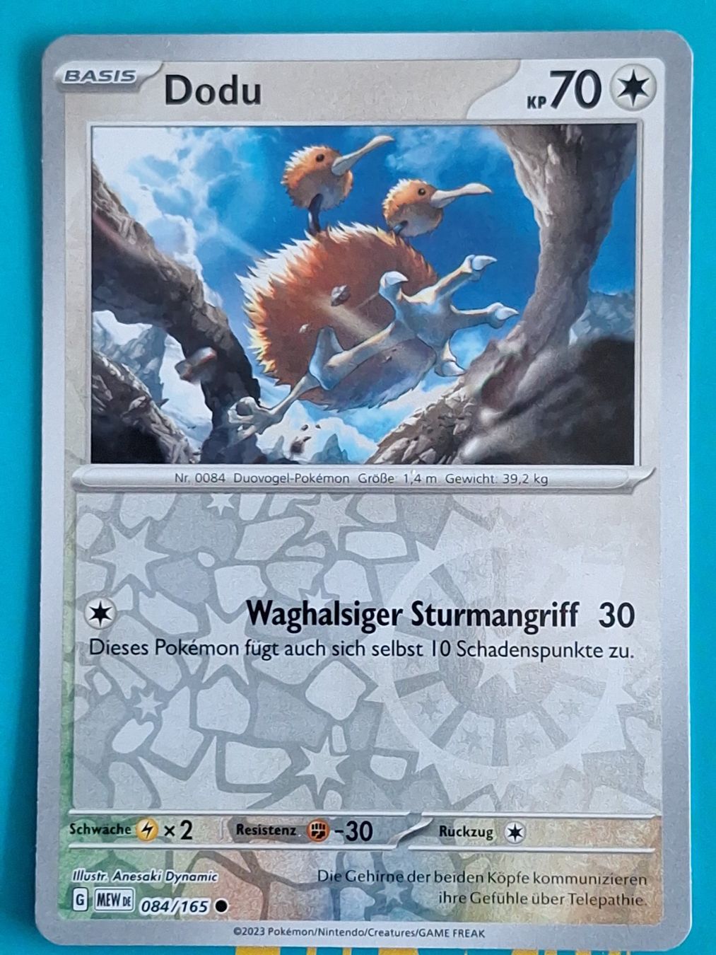 Pokémon Carte collezionabili: Dodu - Mew 151 DEUTSCH - Reverse Holo Pokemon – Usato da Altstätten SG venduto da GGsGameshop