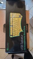 USB Tastatur mit grosser Schrift  neu