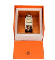 Hermès Cloisonné Gold Plated Quartz Lady Watch Lo1.201 Loque