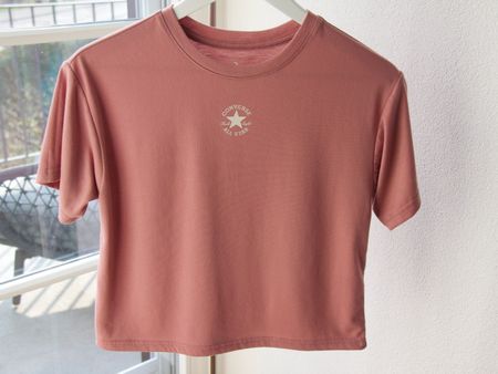 CONVERSE ALL STAR T-Shirt, lotus pink, Gr. L (140-155)