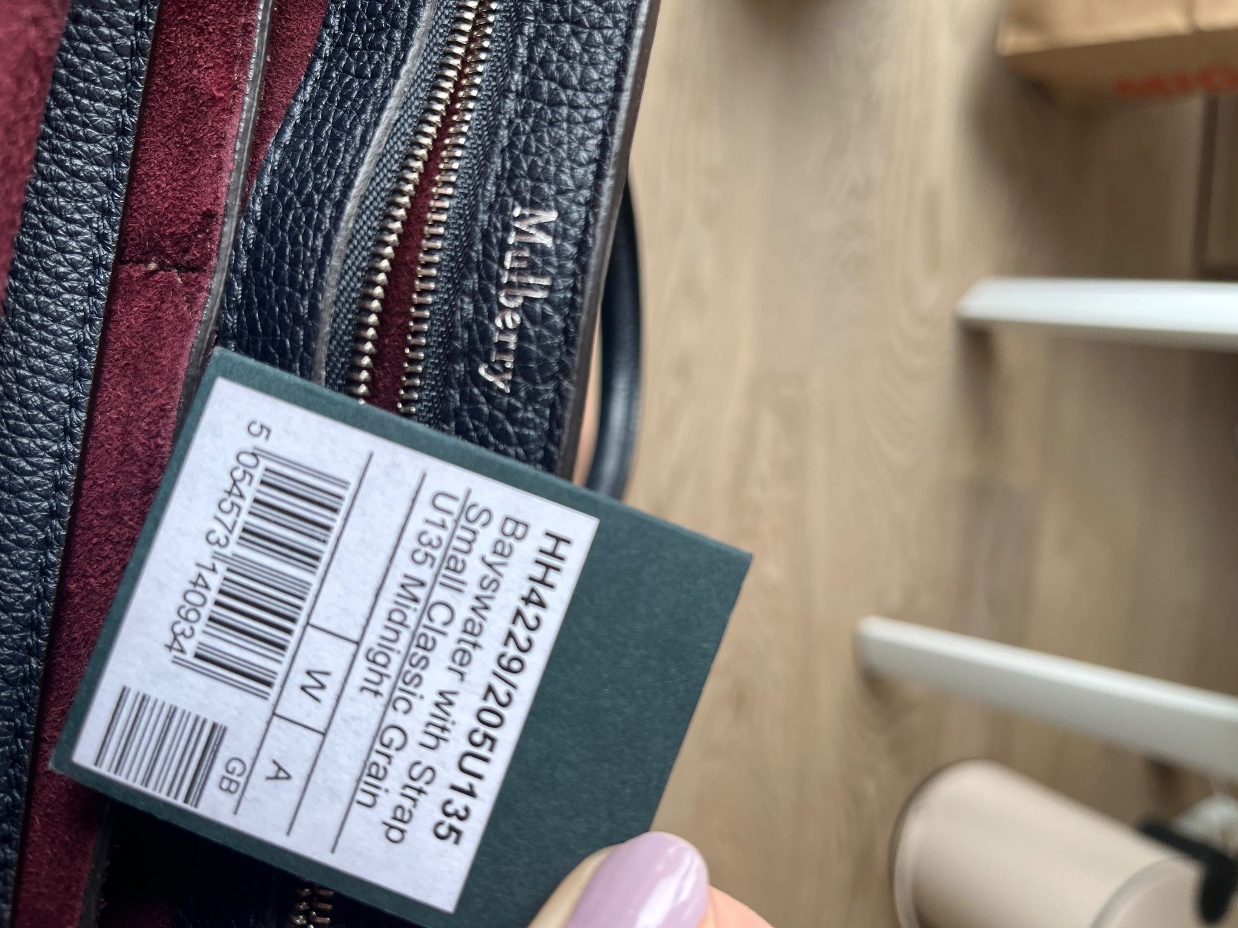 Mulberry Borse: Mulberry Bayswater with strap – Usato da Vessy venduto da rijl 7