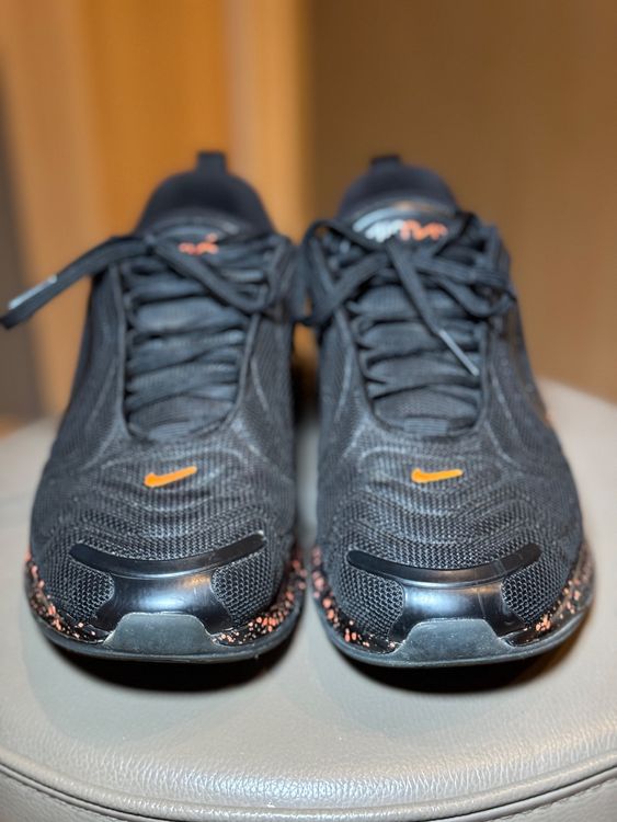 Nike air max cheap 720 black orange speckle