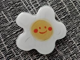 Flower Smiley handy phone figures holder/ stand