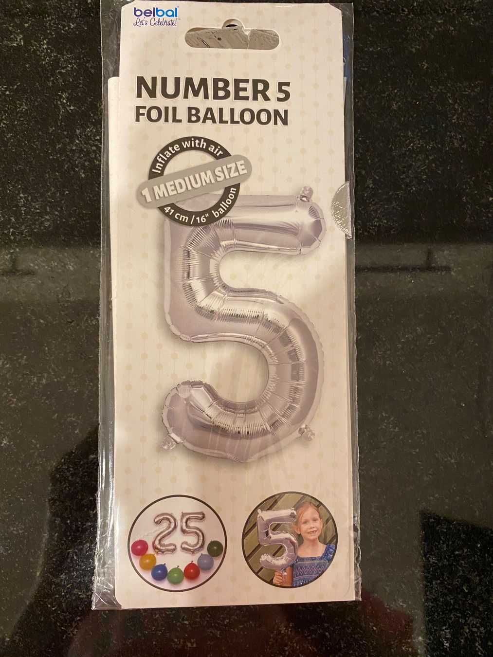 Tutte le decorazioni: Geburtstag Folienballon 5 – Nuovo e nell'imballaggio originale da Summaprada venduto da hirschuh506