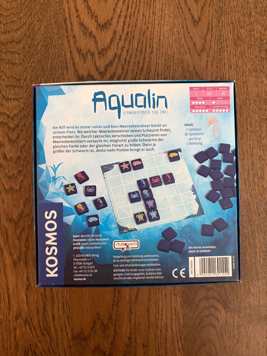 Jeux: Aqualin Brettspiel – D'occasion à Turgi par Savutro 1