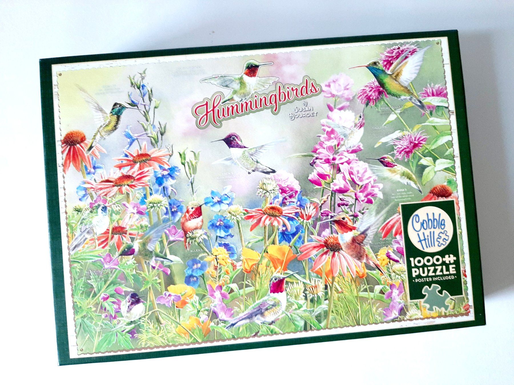 Puzzle: Puzzle 1000er Kolibris von Susan Bourdet – Usato da Flaach venduto da maj_w_