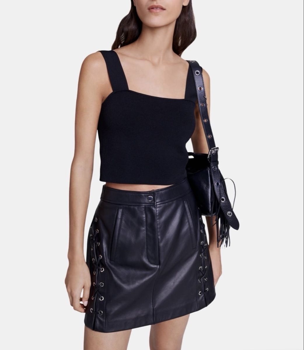 Maje Röcke: Maje leather skirt – Neu und originalverpackt aus Paradiso von viorea 1