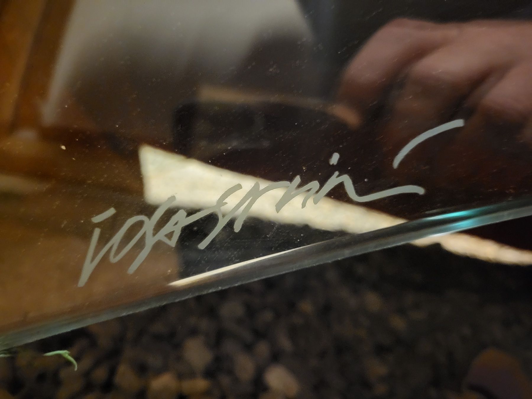 Tische: Superbe table de salon en verre signée. – Gebraucht aus Fribourg von chr_s7h9 3