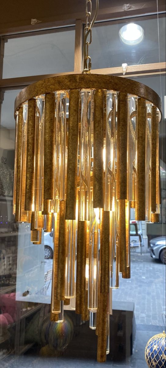 Lampen: Deckenlampe Gold – Gebraucht aus Bern von GIGOLI