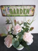 🌞Gesteck im Henkel Topf Garden Handgemacht