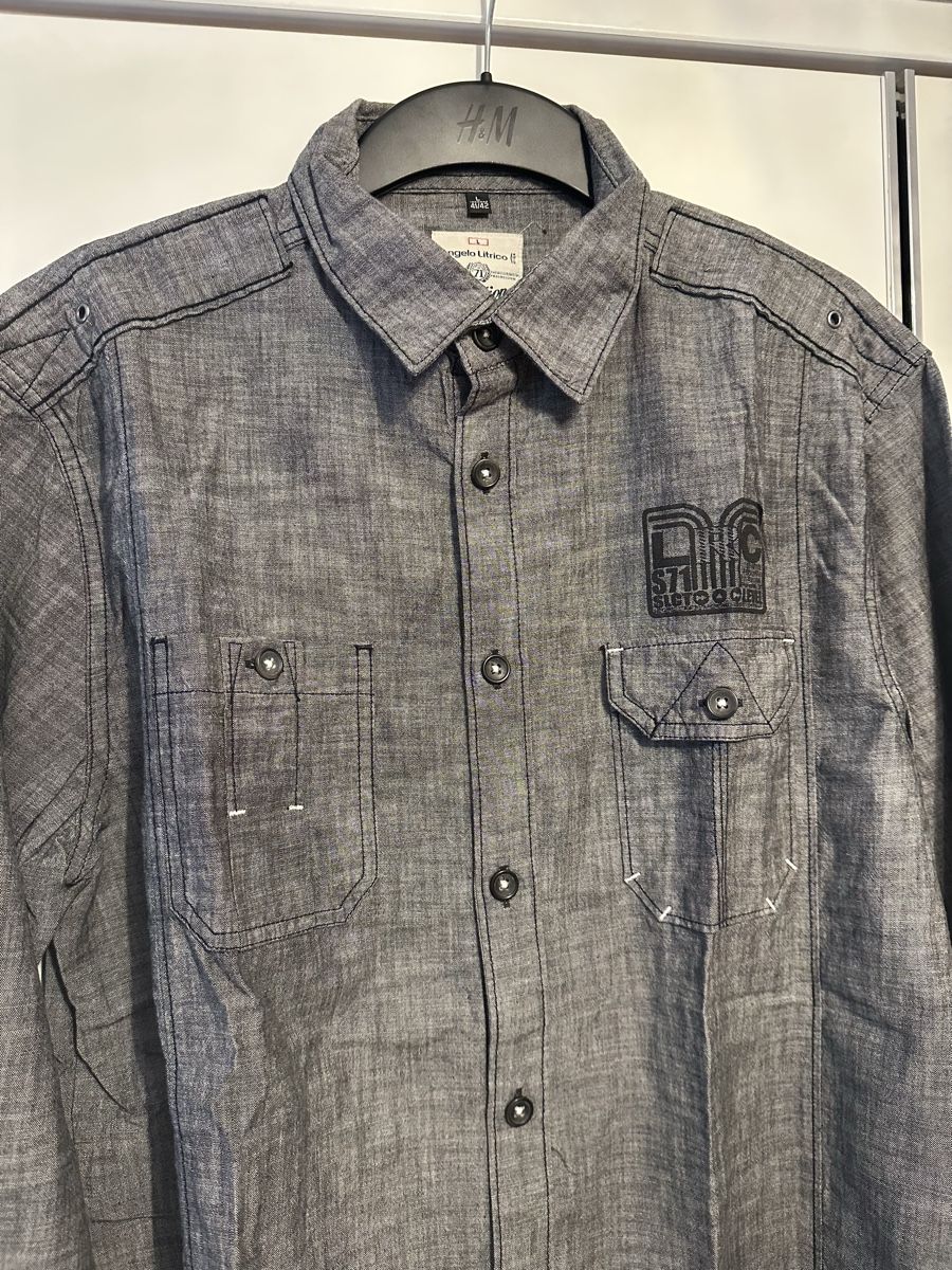 Camicie: Herren Hemd Gr.L von Angelo Litricco – Usato da Pfungen venduto da Outlet64 1