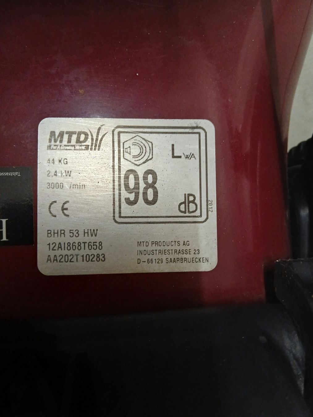 Mtd Tondeuses à gazon: Rasenmäher MTD mit Briggs&Stratton Motor – D'occasion à Uesslingen par mopar03 4