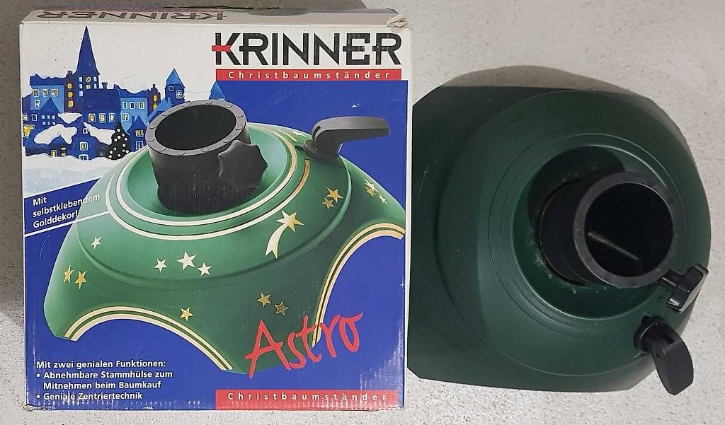Christbaumständer: Christbaumständer Krinner Astro – Gebraucht aus Andelfingen von FranzR. 1