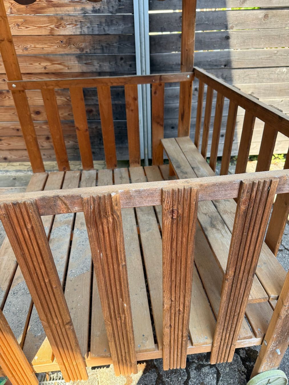Spielhäuser: Gartenhaus-Sandkasten aus Holz – Gebraucht aus Ormalingen von matt-v-bl 3