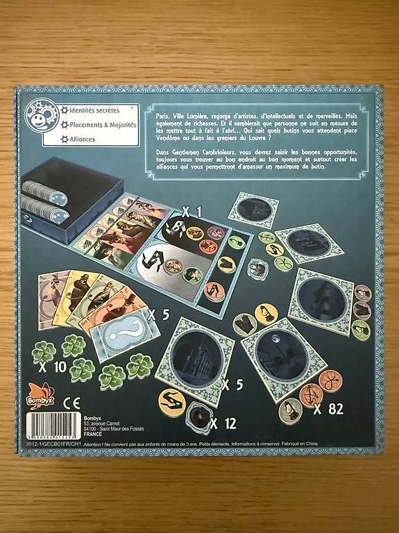 Spiele: Jeu de société - Gentlemen cambrioleurs – Gebraucht aus Nyon von chr_c2yr 1
