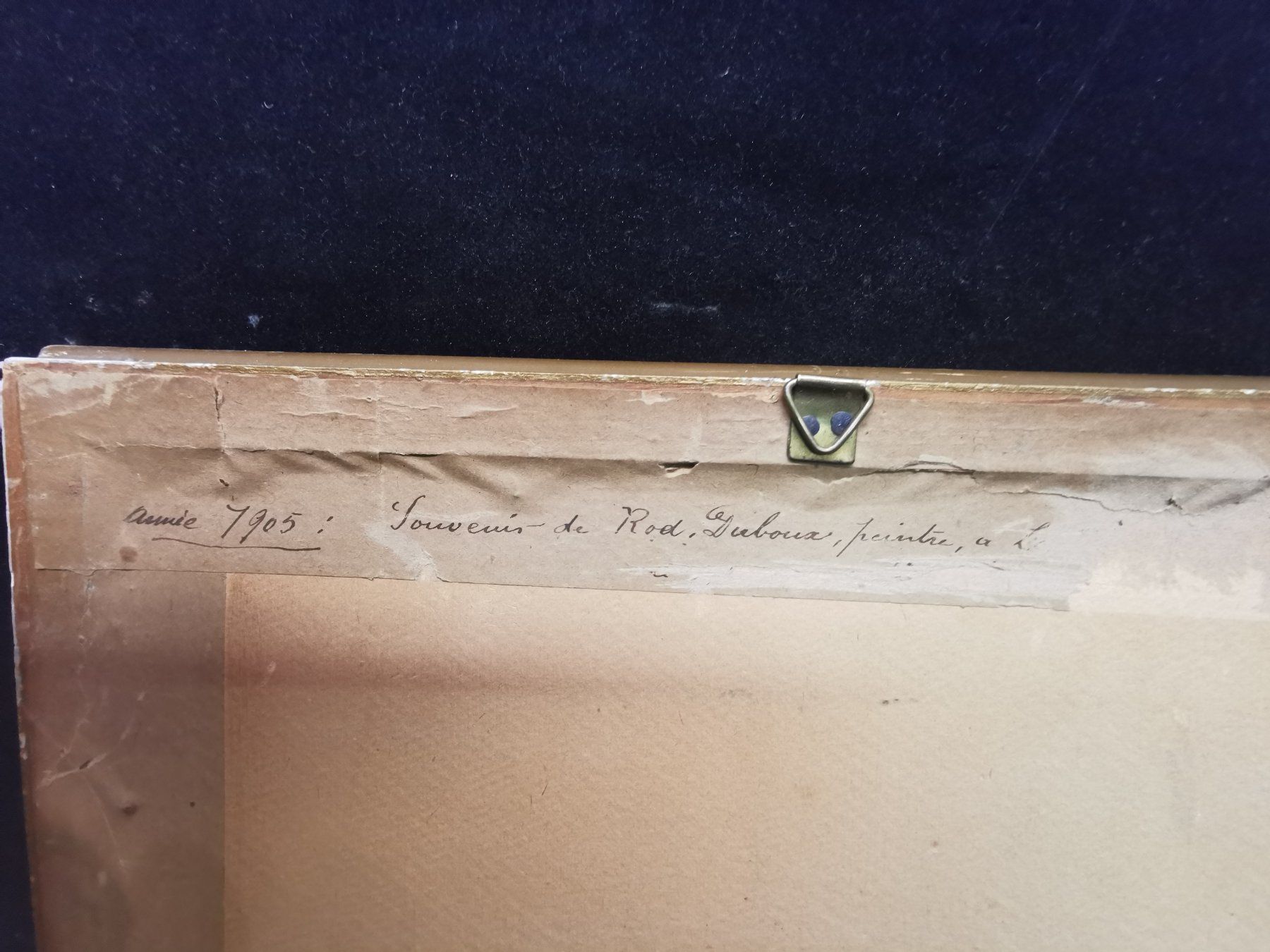 Gemälde: AQUARELLE SIGNÉE ET DATÉE 1905 – Gebraucht aus Genève von Qanil77 6