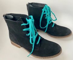 Bottines noires en daim effet usé STEVE MADDEN   t.38   NEU!