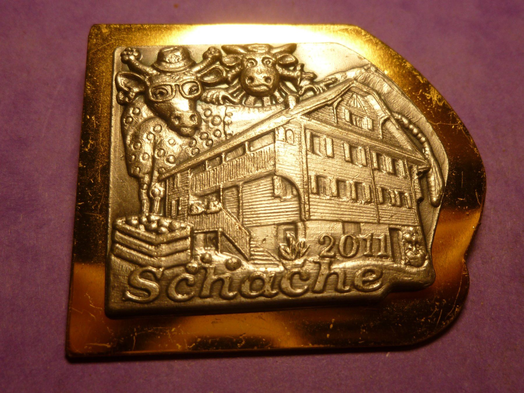Plaketten & Abzeichen: SCHACHE 2011 GOLD – Gebraucht aus Ried (Muotathal) von Mandarin02