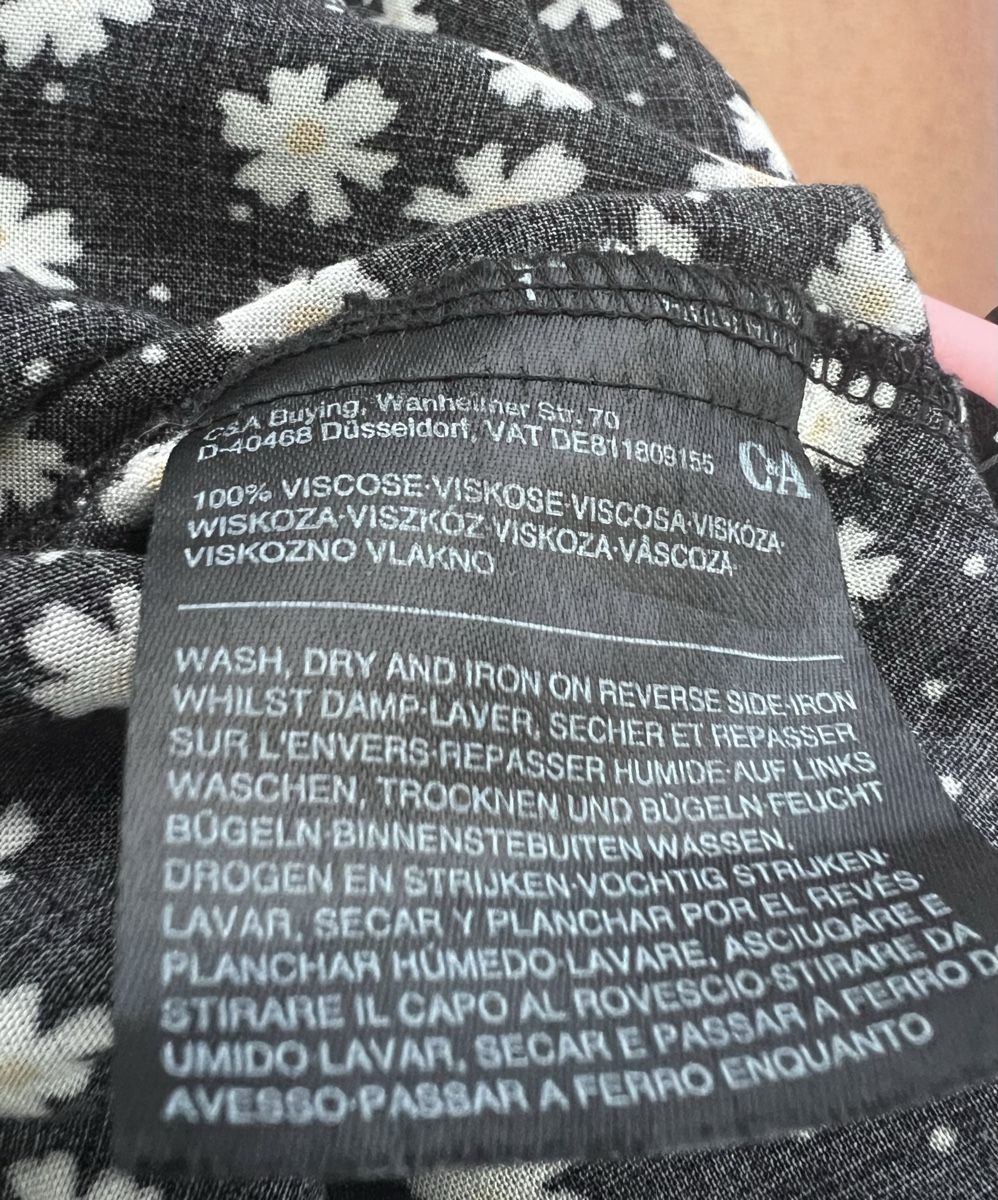 C&A Camicette: C&A Bluse Blumenmuster Grösse 40 neu – Nuovo (secondo la descrizione) da Bern venduto da lin_5qtq 3