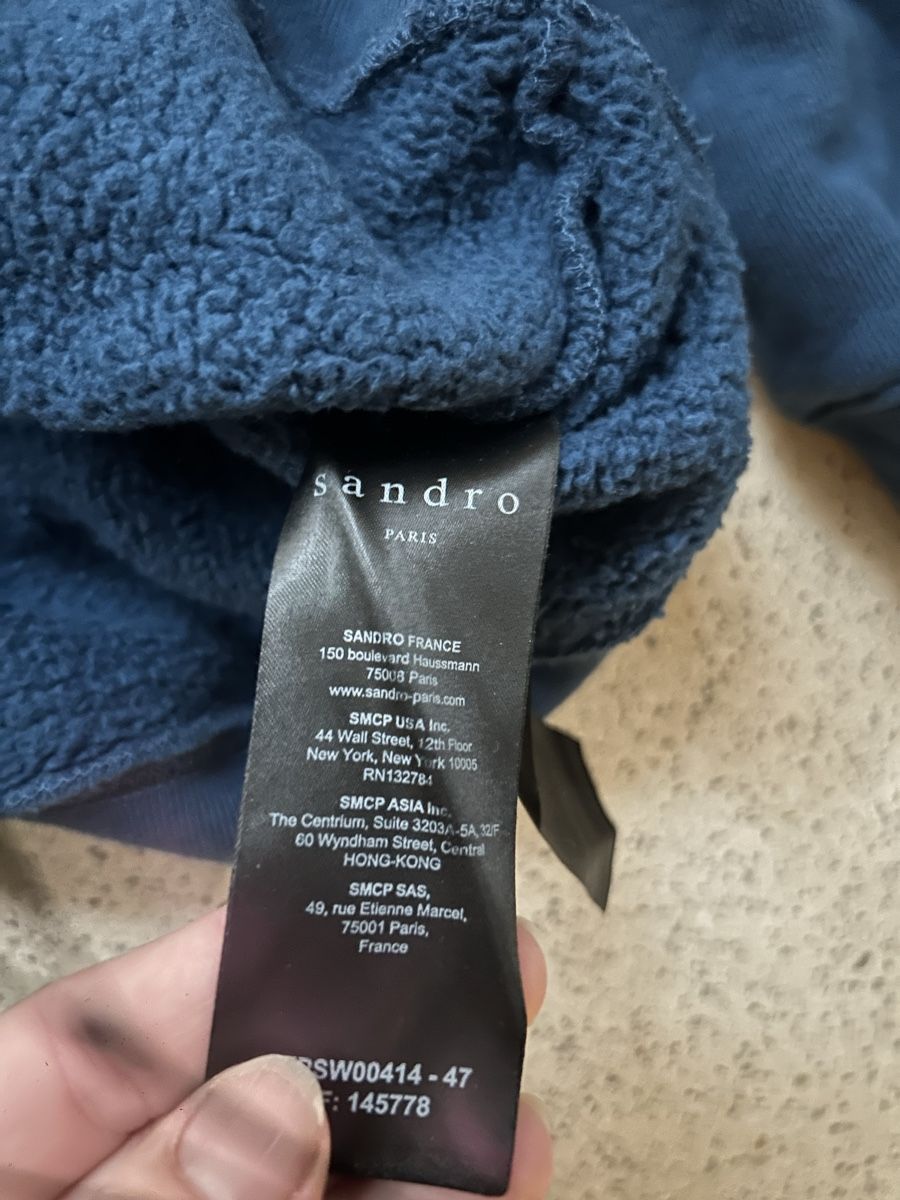 Sandro Maglioni & Felpe: Sandro Paris Sweatshirt Grösse S, Dunkelblau, Blumenmuster S – Usato da Zürich venduto da susan21 2