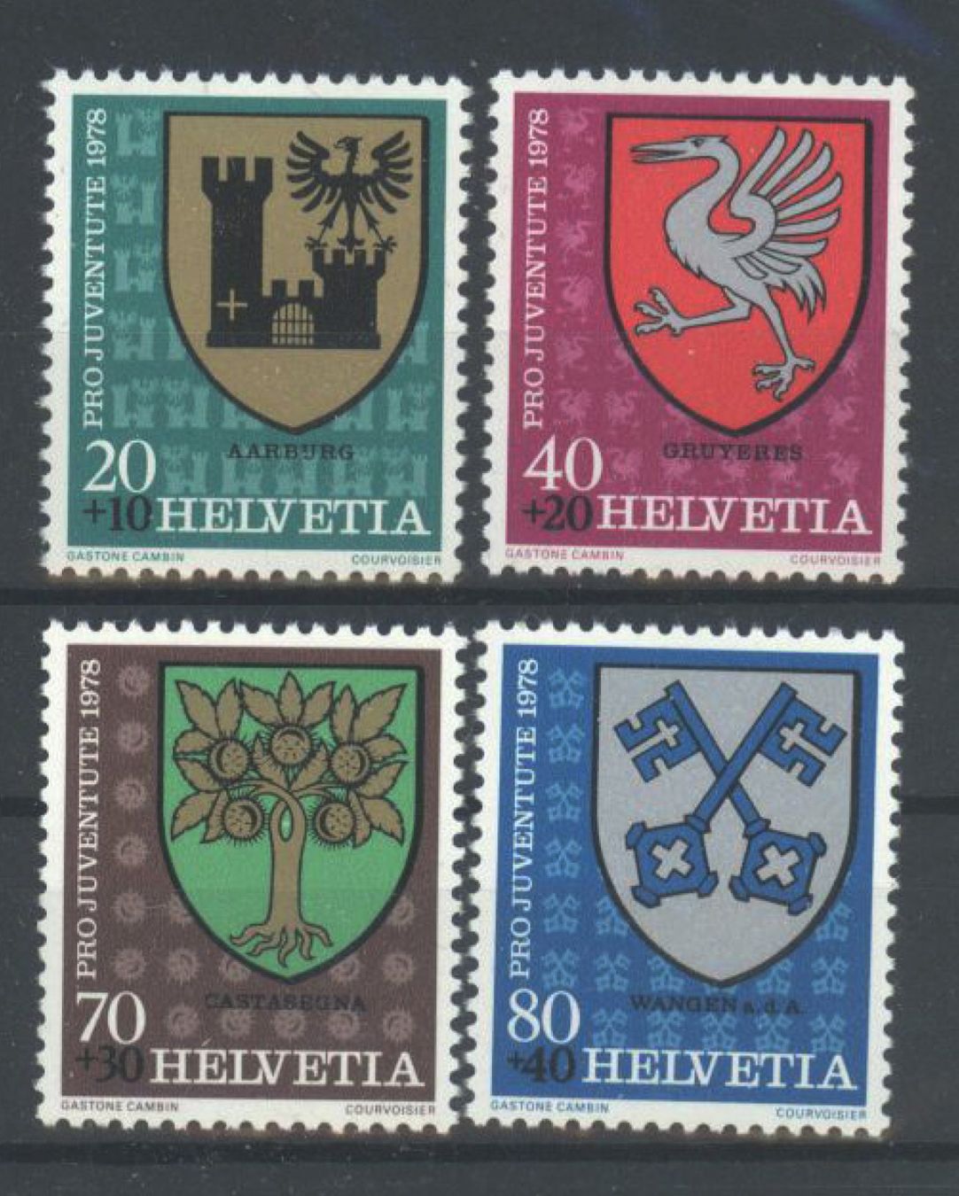 Alle Briefmarken: 1978, Pro Juventute ** – Gebraucht aus Willisau von Vollstempel