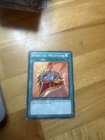 Yu-Gi-Oh Karte Bürde des Mächtigen Zauberkarte 1. Auflage