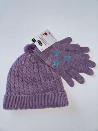 Hat and gloves set 8-10 Y NEW w TAGS
