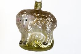 Weihnachtskugel - Glasornament "Schaf"