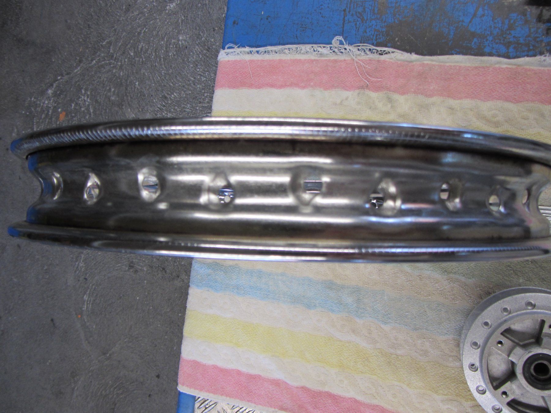 Pneus & Kompletträder: 14" Zoll Vorderrad neu zerlegt – Neu (gemäss Beschreibung) aus Kleindöttingen von degus06 3