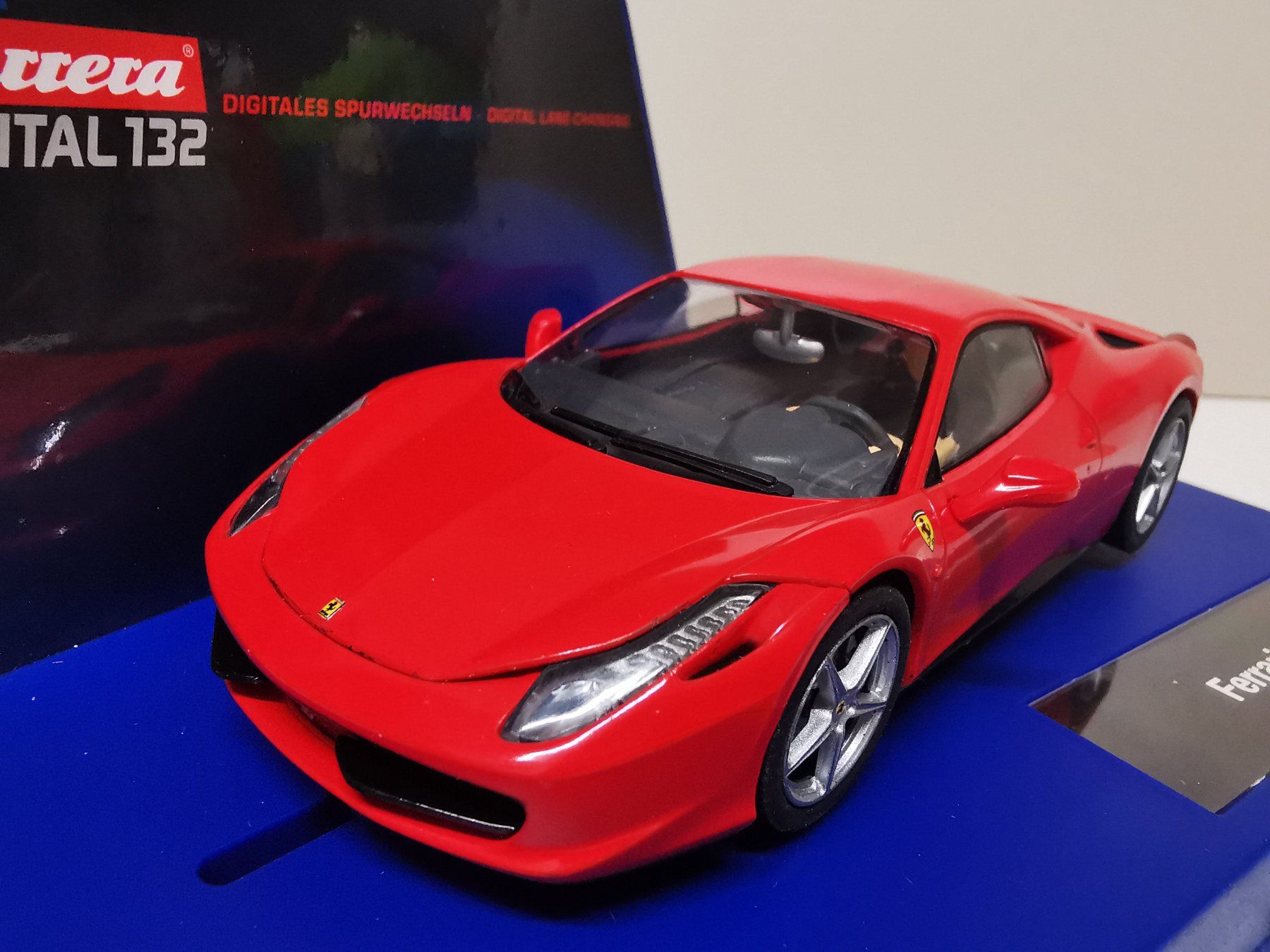 Ninco Piste: Ninco Digital, Carrera Ferrari 458 mit Licht – Usato da Winterthur venduto da Lonpos1 2