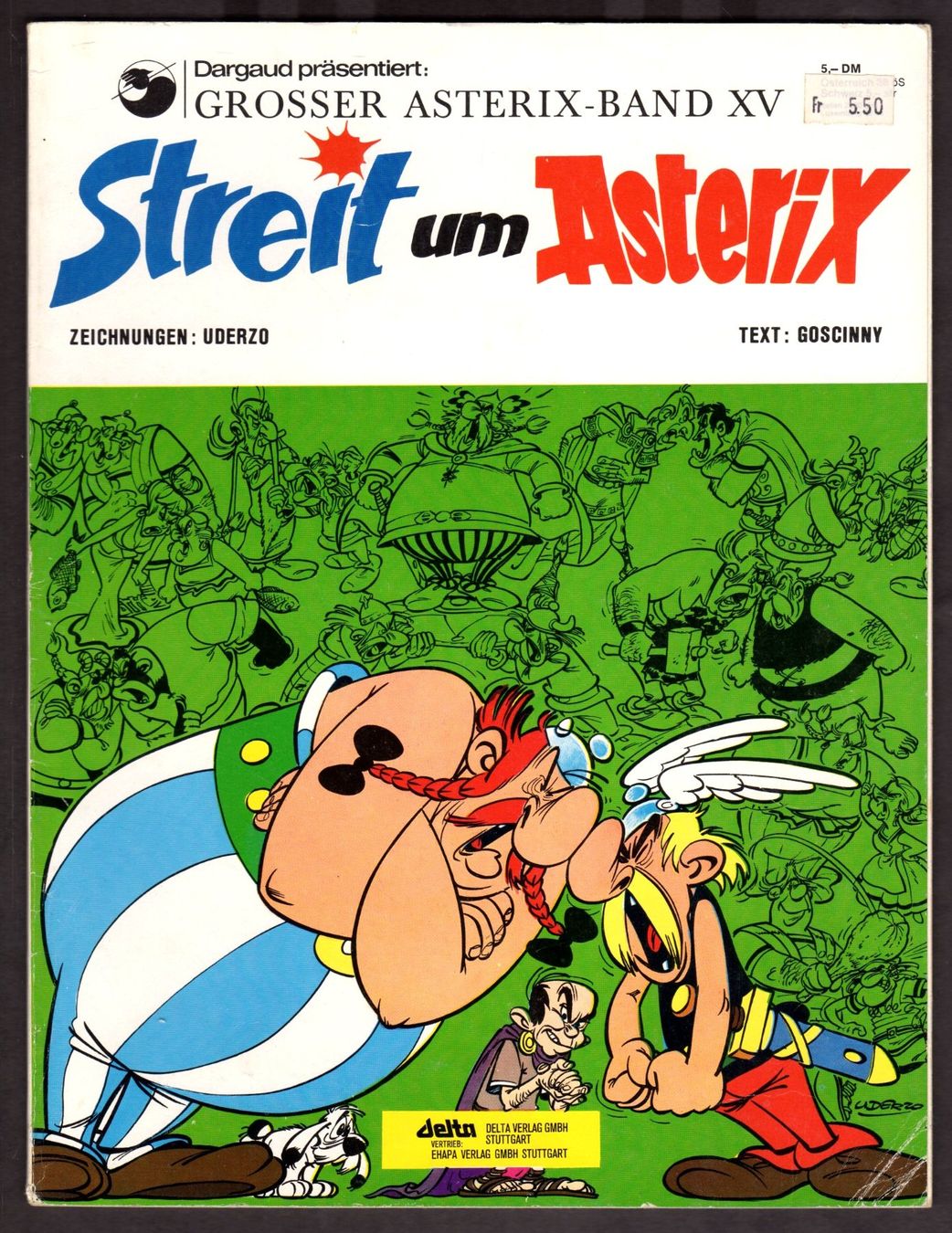 Fumetti: Grosser Asterix-Band XV. Streit um Asterix – Usato da Walzenhausen venduto da Buchfreund
