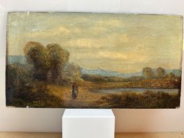 Sehr Altes Gemälde Signiert wohl um 1800
