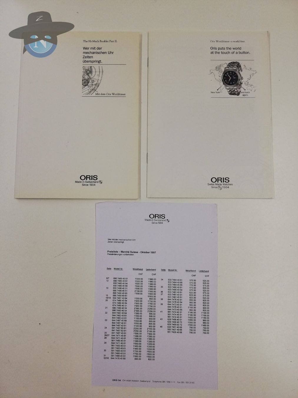 Libri: Uhren Prospekte Baume Mercier / 2007 etc – Usato da St. Gallen venduto da zorro_dc 6