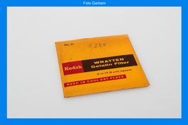 Kodak Wratten Gelatin Filter 3inch (7.6cm) square