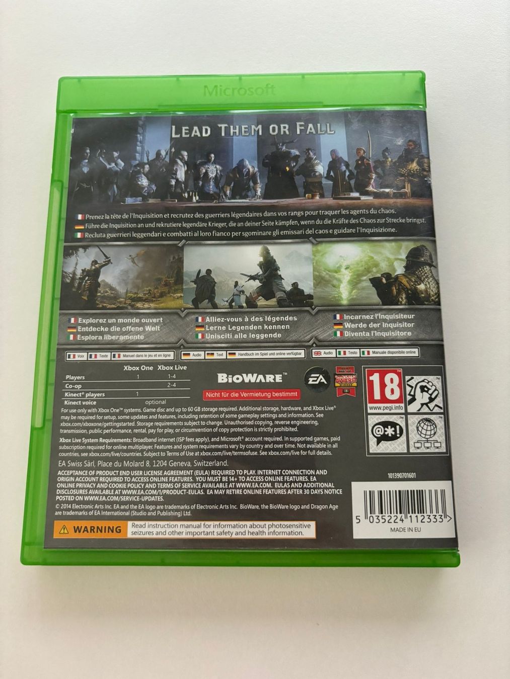 Giochi: Dargon Age Inquisition (XBOX ONE) – Usato da Herisau venduto da Seyashop1 2