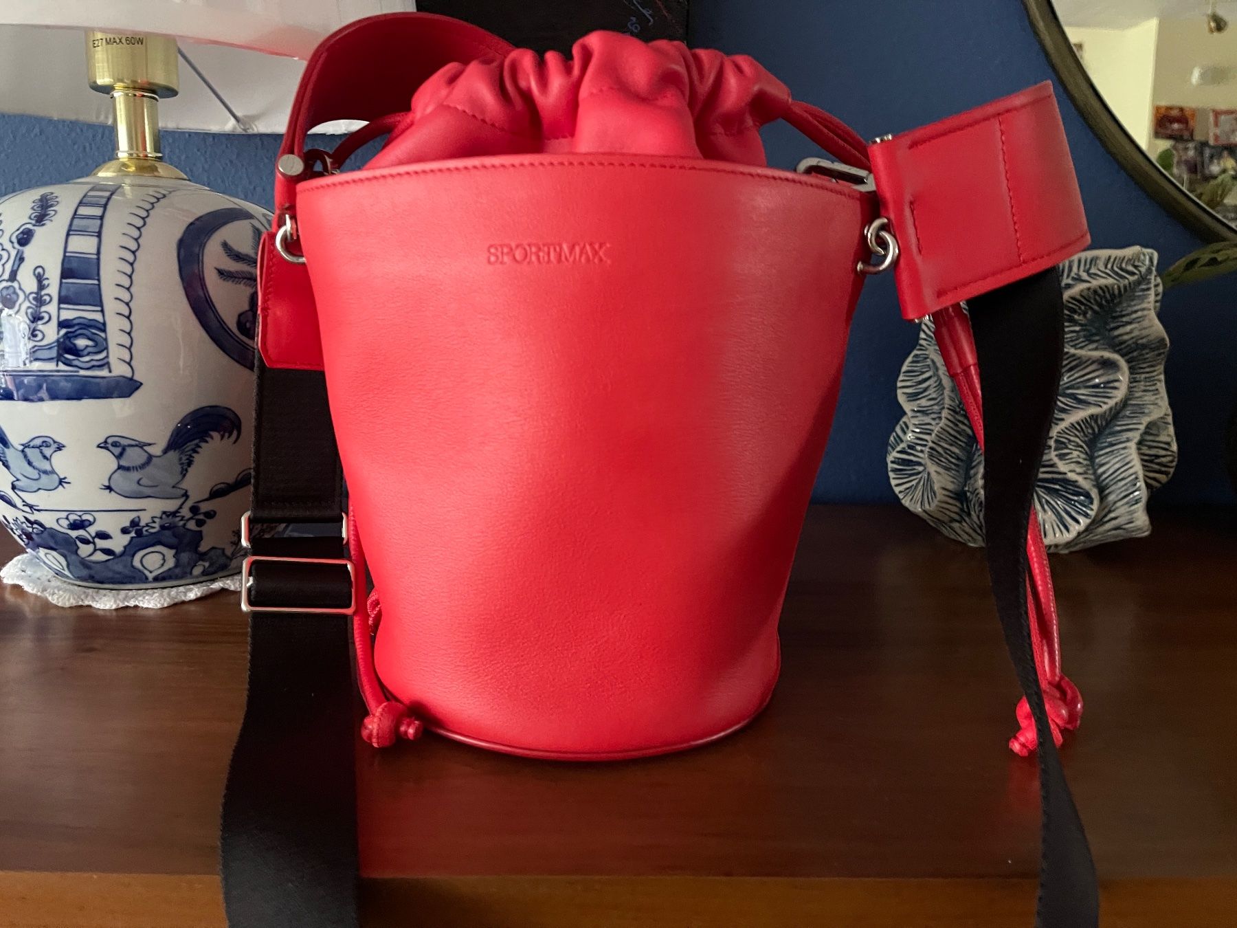 Borse da donna: Sportmax Ledertasche Beuteltasche – Nuovo (secondo la descrizione) da Zürich venduto da STYLEHAUS