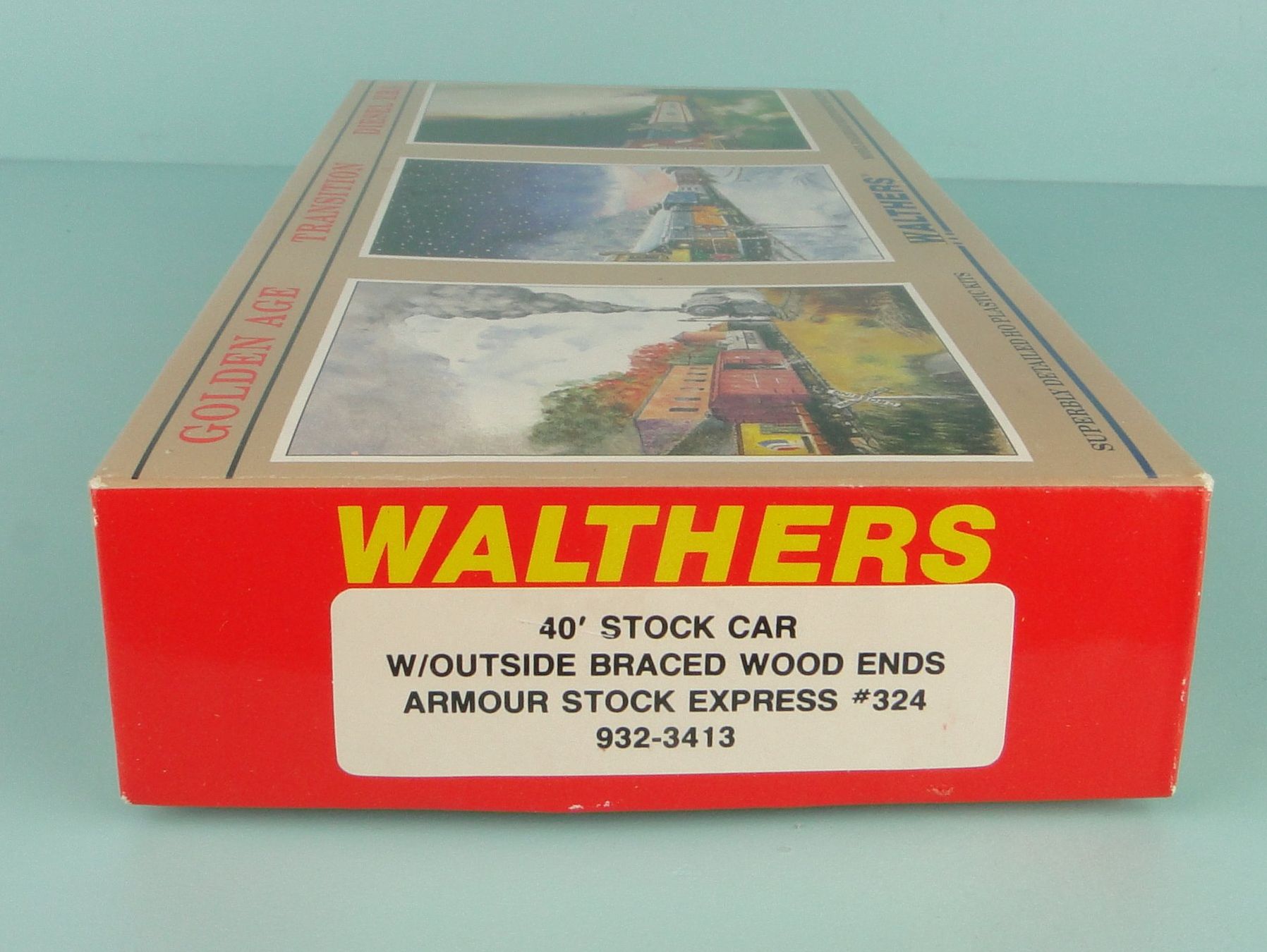 Modellini di ferrovie: Walthers 3413 Bausatz /Stock Car – Nuovo e nell'imballaggio originale da Bülach venduto da cann11 3