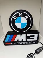 Lightbox lumière led BMW M3 Competition