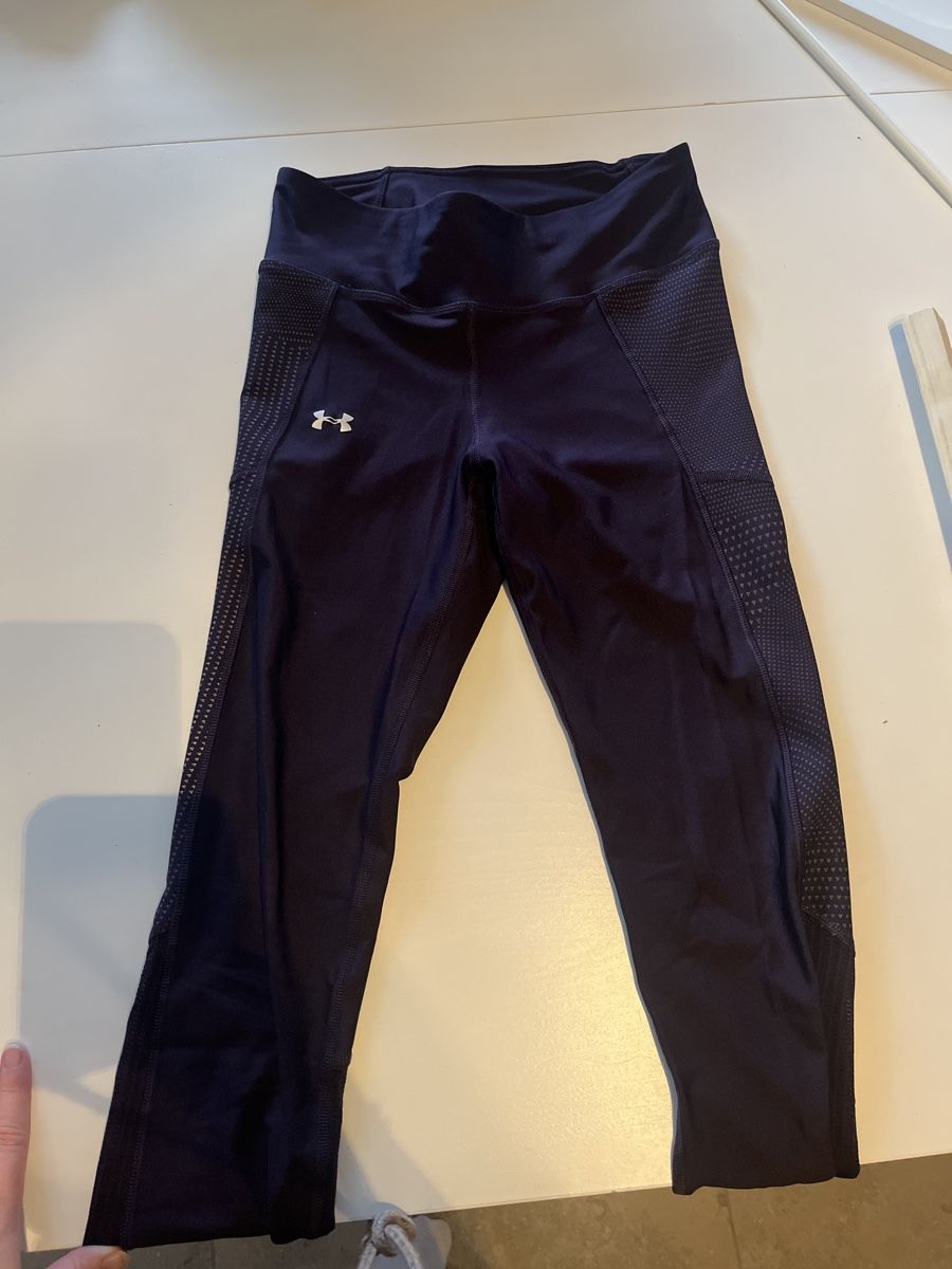 Under Armour Leggings: Under Armour Trainingshose, Dunkelviolett, Gr. S – Usato da Gockhausen venduto da Lali013