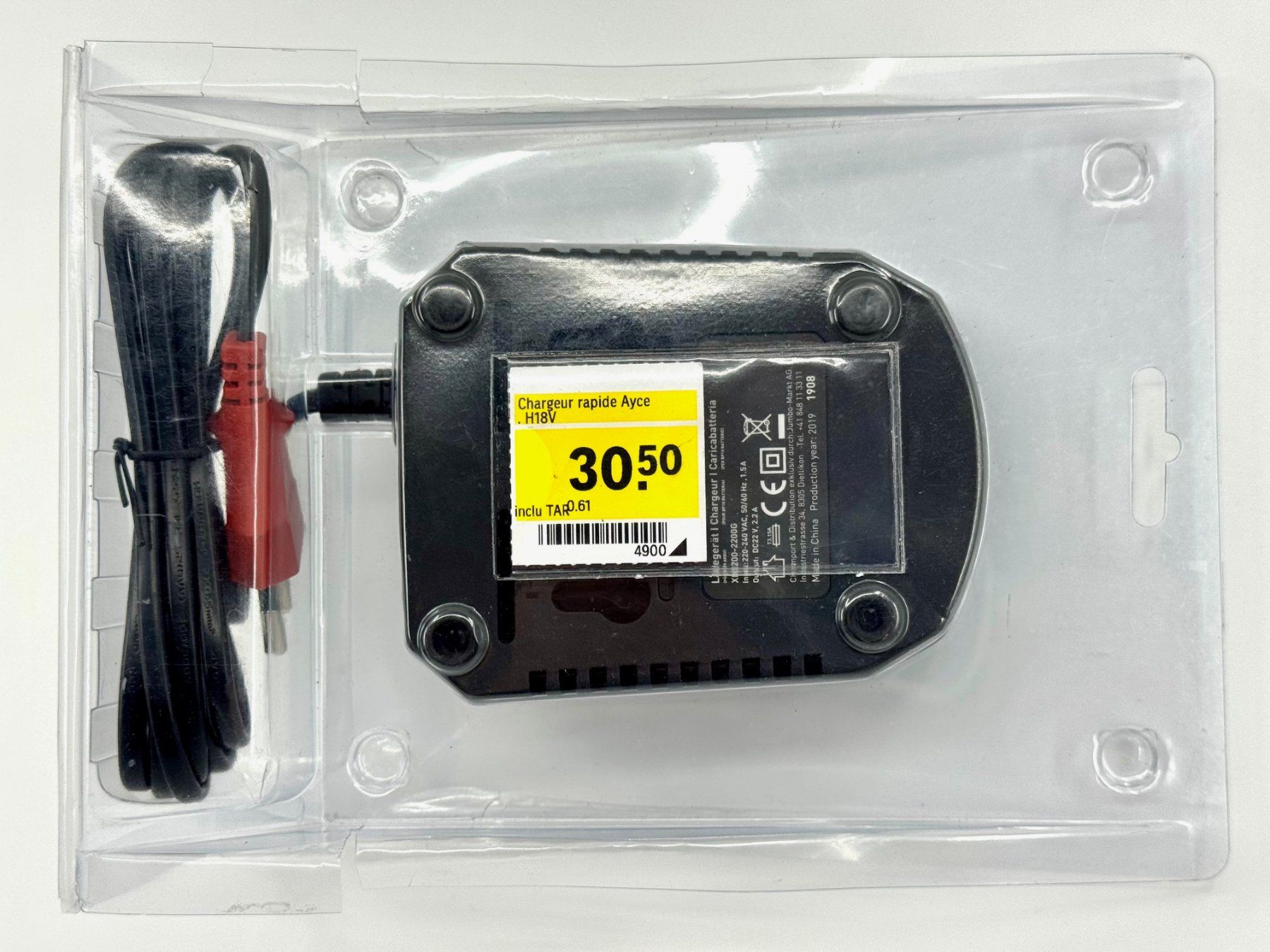 Caricatori & Batterie: AYCE Schnell-Ladegerät / Chargeur rapide 18V - Neu – Nuovo e nell'imballaggio originale da Soyhières venduto da Spartan117 4