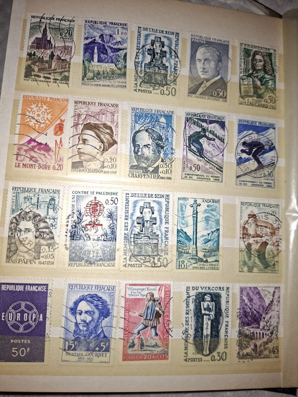 Tutti i francobolli: Briefmarkensammlung Frankreich und div. länder – Usato da Balgach venduto da SIMEON27 7