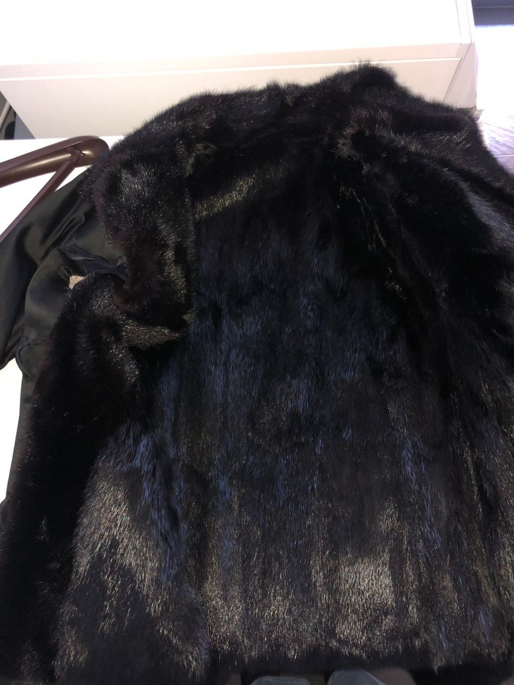 Cappotti: Manteau pelisse noir – Usato da Genève venduto da ktr_nf66 4