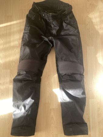 Motorradhose schwarz S