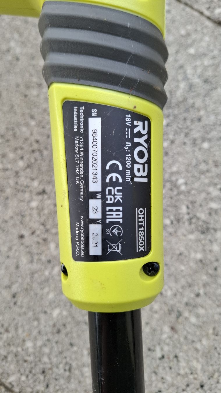 Ryobi Tutti gli attrezzi: Ryobi-Set: Rasentrimmer und Heckenschere – Usato da Neunkirch venduto da seahorse78 3