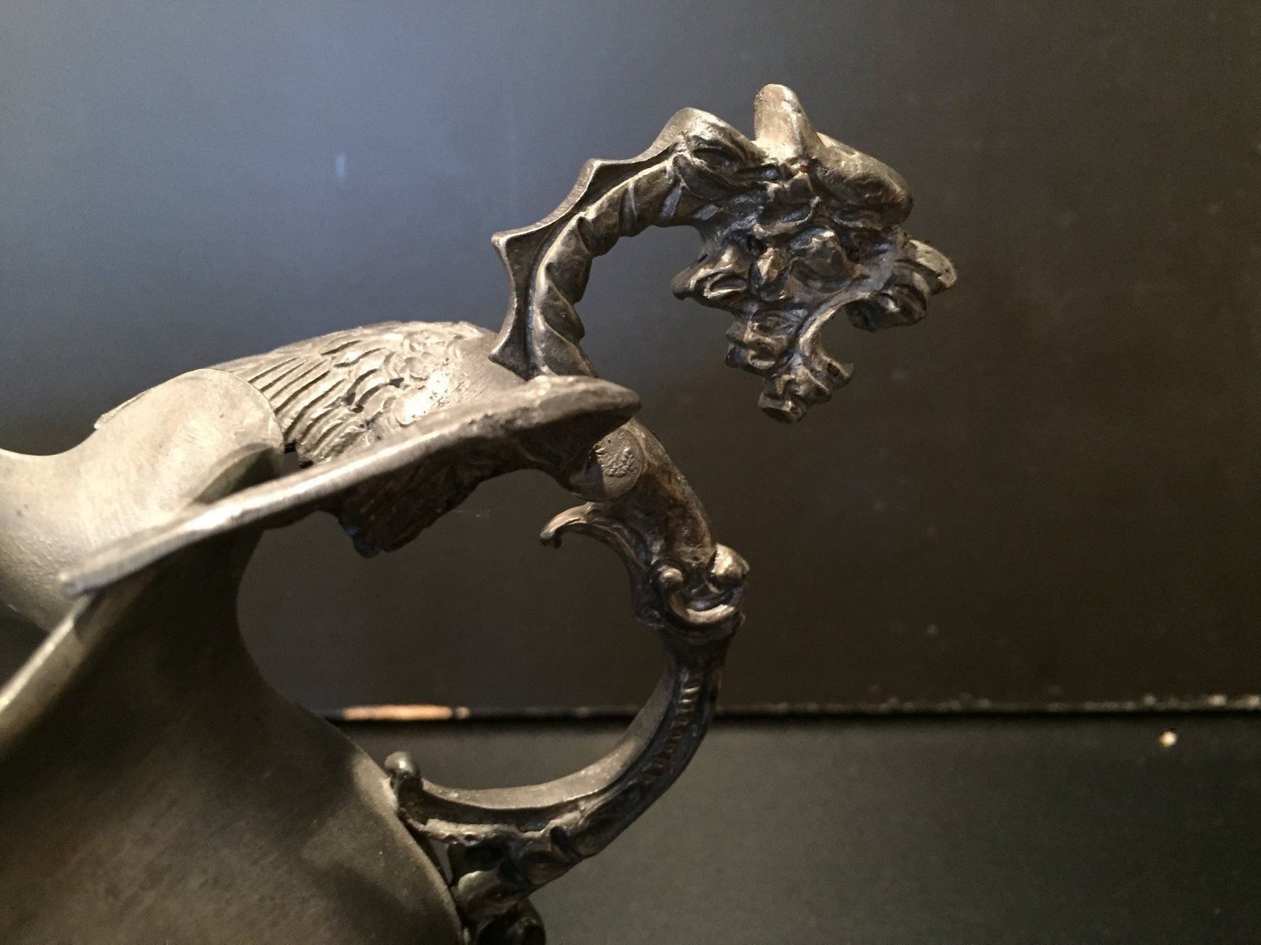 Schalen: Zinnschüssel, Jardiniere, Jugendstil – Gebraucht aus Einsiedeln von artgallery59 2