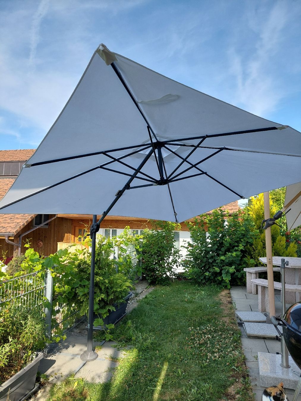 Sonnenschirme: Derby Sonnenschirm  250x250 cm – Gebraucht aus Zetzwil von lanst08 5