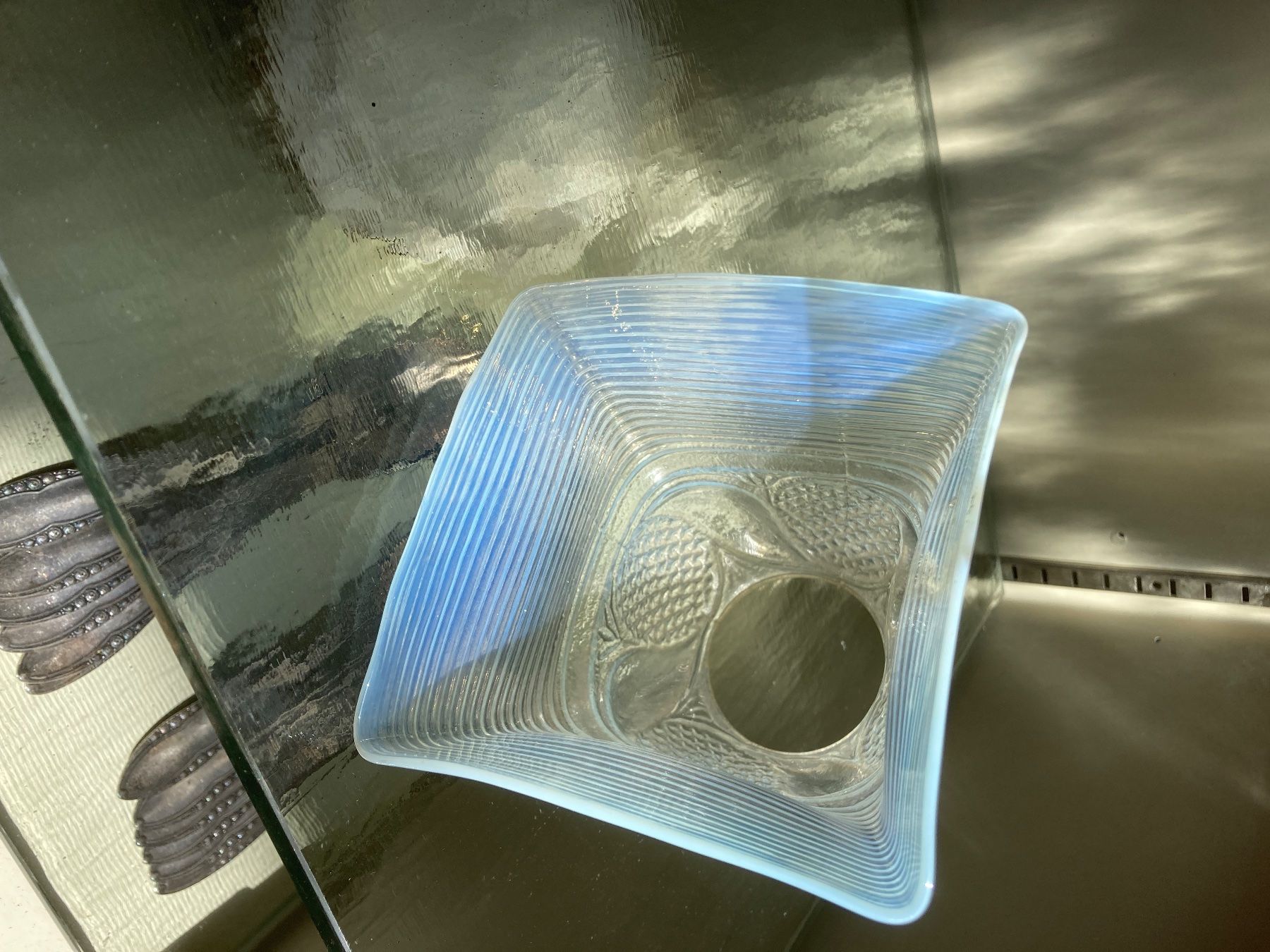 Abat-jours: antiker Lampenschirm - Glas – D'occasion à zürich par papalapa 1