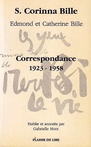 Livres: S. Corinna Bille Correspondance 1923 - 1958 – D'occasion à Neuchâtel par Dualseele